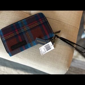 Pendleton Plaid smart phone wallet, NWT